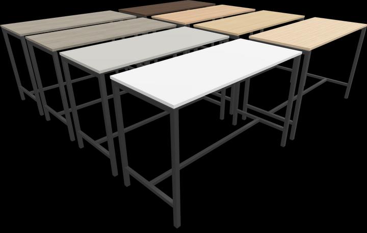 Actual product image Narbutas Nova high table (160 x 70 x 105 cm)