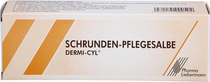 Produktbild Pharma Liebermann Schrunden-Pflegesalbe Dermi-cyl, 50 ml Salbe (Fusscrème & Fussgel, 50 ml)