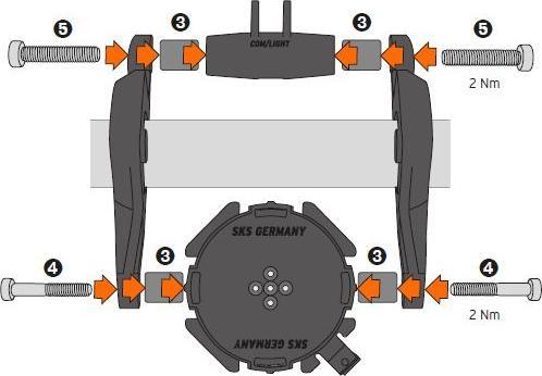 Actual product image SKS Compit/E-Spacer Kit