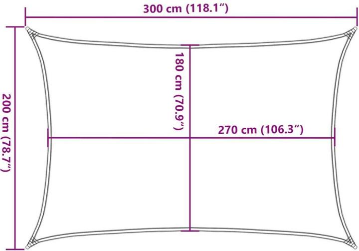 Actual product image VidaXL Alethea (200 x 300 cm)