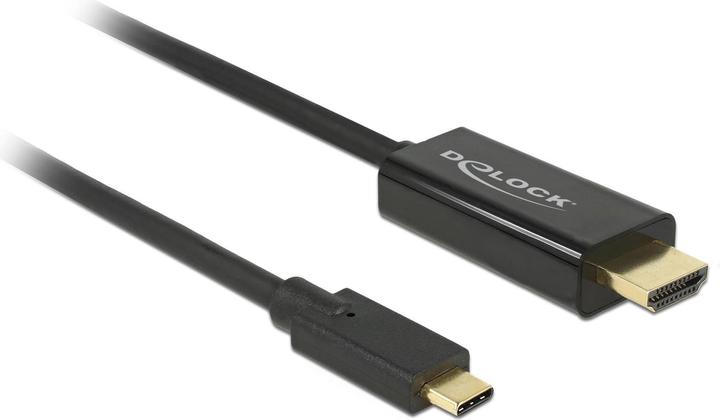 Delock Thunderbolt 3| USB Typ C — HDMI (Typ A) (2 m, HDMI, USB Typ C)
