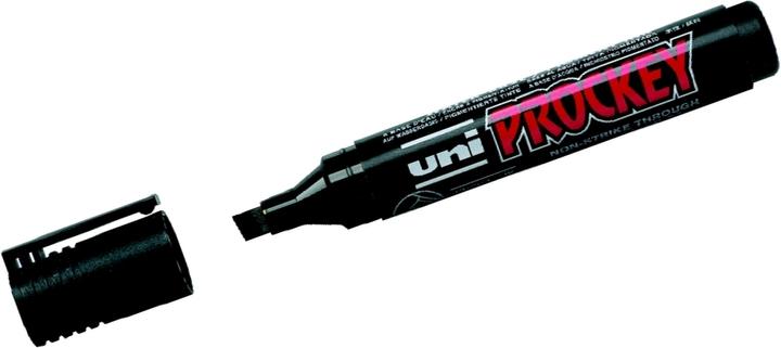 Produktbild Uni-ball Flipchartmarker uni PROCKEY 3-6mm schwarz (Schwarz, 6 mm, 1 x)