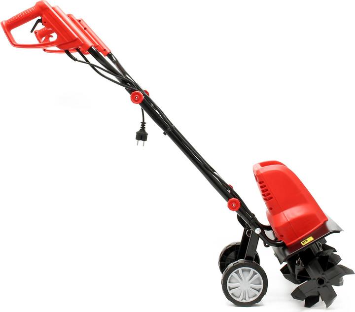 Actual product image Wiltec Electric Garden Tiller 1500W 400rpm Cultivator Rotavator, 220mm Working Depth