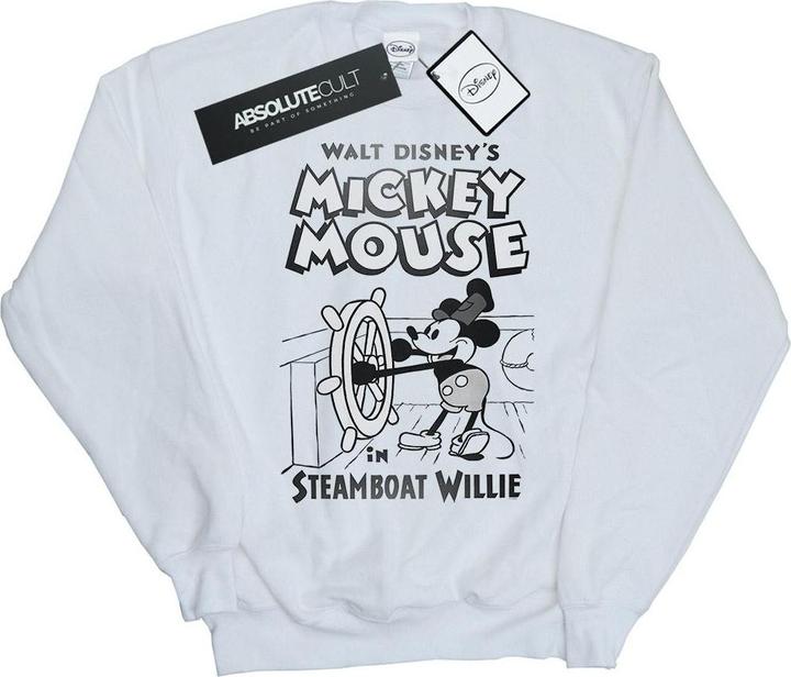 Immagine prodotto Disney Mickey Mouse Steamboat Willie Felpa Ragazze (116)