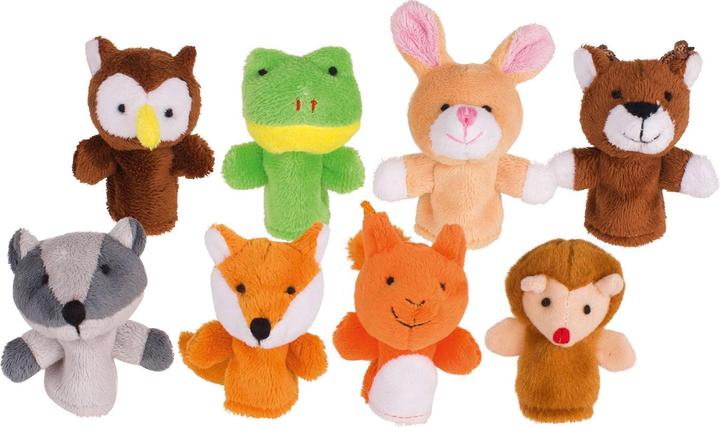 Goki Waldtiere Fingerpuppe 8-er Set