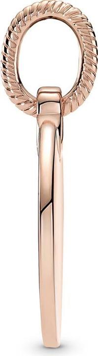 Actual product image Pandora 14k Rose Gold Round Pendant (Metal alloy)