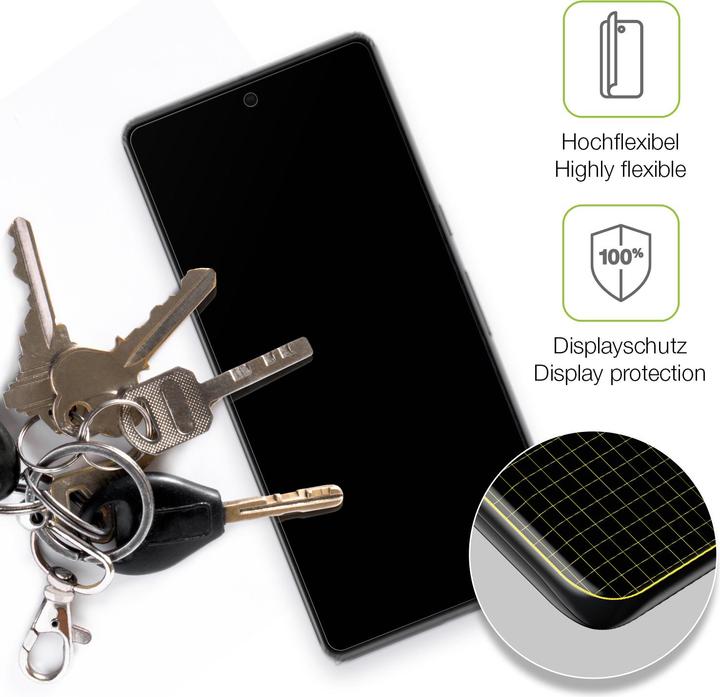 Actual product image Dipos Full Cover Screen Protector Matte (1 Piece, Google Pixel 7 Pro)