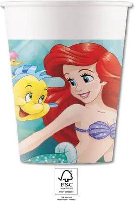 Actual product image Procos Disney Princesses Party Mug Ariel (8 x)