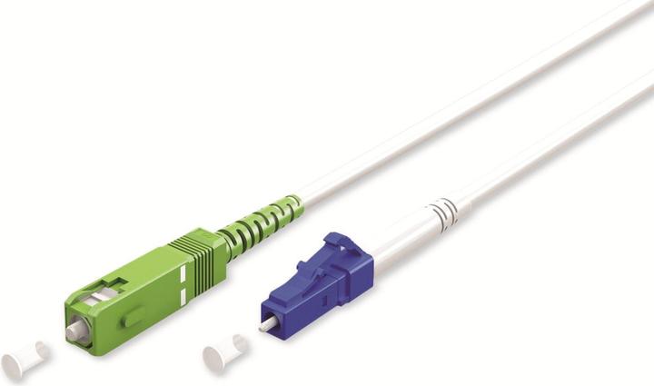 Productafbeelding Goobay Glasvezelkabel FTTH, singlemode OS2 Wit, wit Simplex, 5 m (S/UTP, CAT6, 5 m)