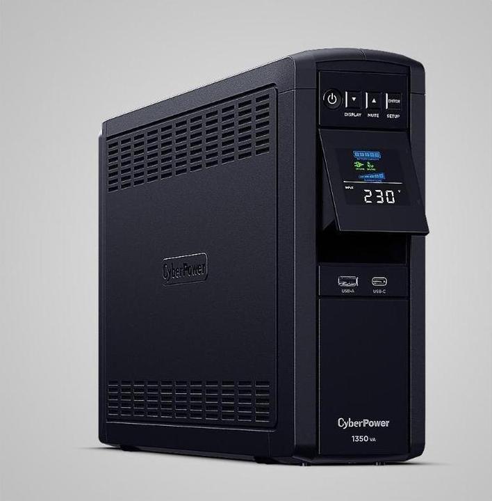 Produktbild Cyberpower PFC SineWave LCD GP 1350VA/810W (1350 VA, 780 W, Line-Interaktiv USV)