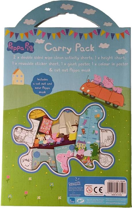 Produktbild Peppa Pig KunstTransportkoffer Figuren