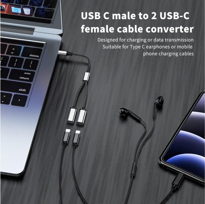 Actual product image 4smarts USB-C – USB-C (0.20 m, USB 2.0)
