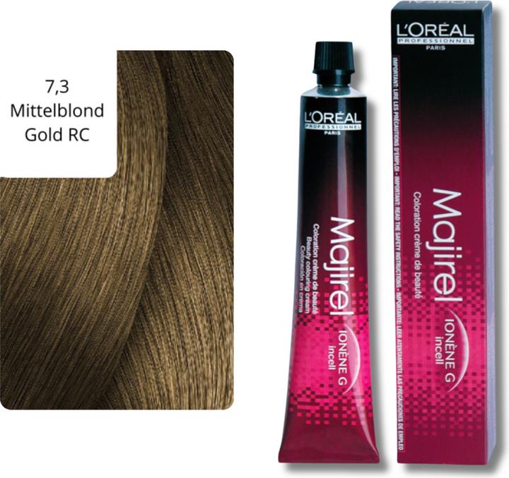 Actual product image L'Oréal Professionnel Majirel (7.3 medium blonde gold)
