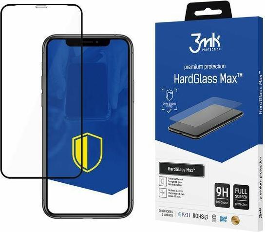 Actual product image 3MK Hardglass Max screen protector (1 Piece, Apple iPhone 11 Pro)