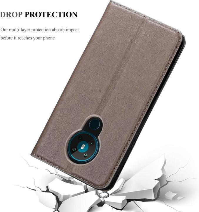 Productafbeelding Cadorabo Boek Onzichtbare Magneethoes (Nokia 5.3)