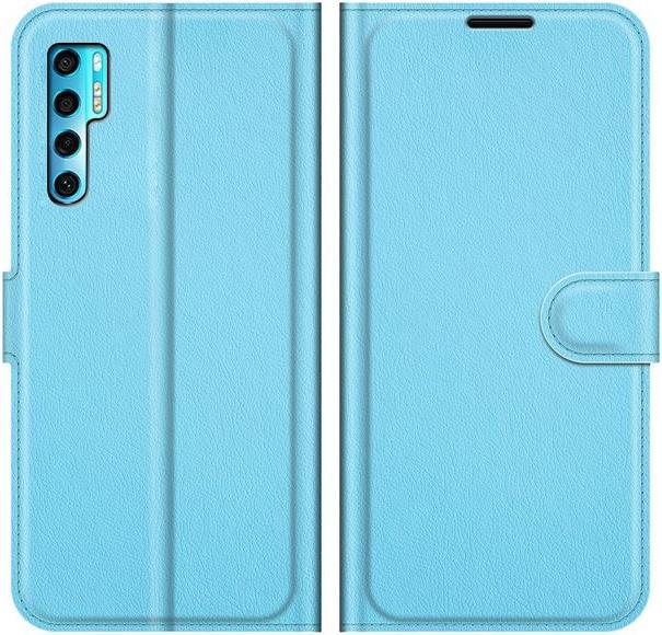 Image du produit MU Classic Série de couvertures de livres en cuir litchi (TCL 20 Pro 5G)