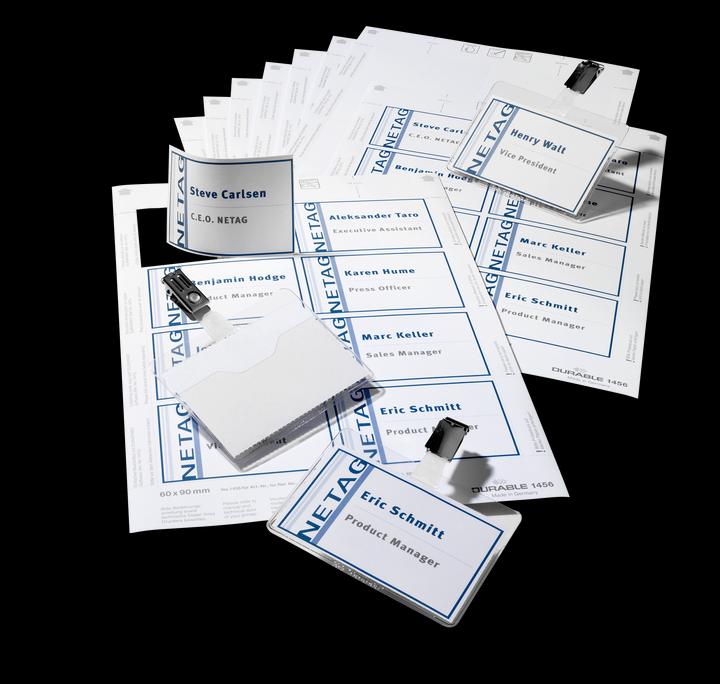 Image du produit Durable Jeu de plaques signalétiques
