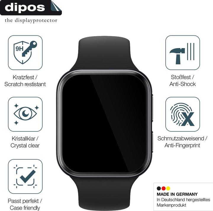 Actual product image Dipos Screen Protector Anti-Shock (1 Piece, Oppo Watch 3)