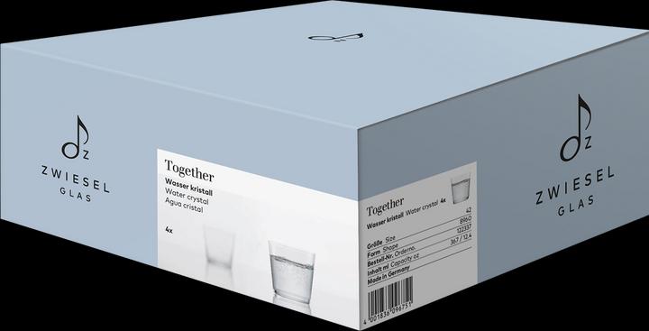 Produktbild Zwiesel Wasserglas Together 42 4 Stück (0.37 l, 4 x)