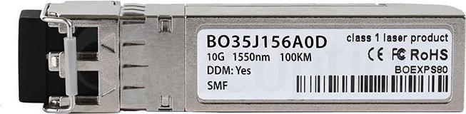 Image du produit BlueOptics Alcatel-Lucent SFP-10G-ZR-100KM compatible SFP+ BO35J156A0D