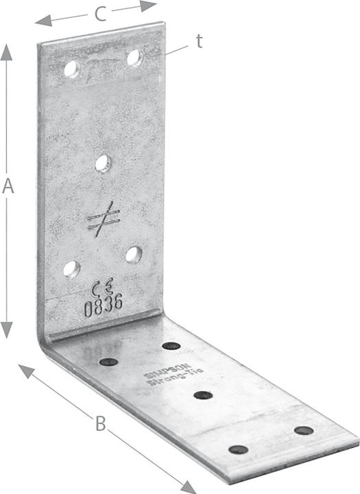 Actual product image Simpson Sst angle connector (Angle connector, 1 pcs.)