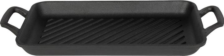 Actual product image BerlingerHaus Grillplatte aus Gusseisen mit Griffen, rechteckig, 33 x 22 cm