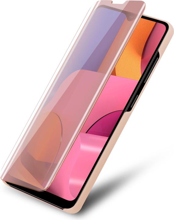 Actual product image Cadorabo Book Smart View Mirror Cover (Samsung Galaxy A21)