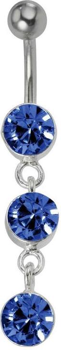 Produktbild Bijouteria Bauchpiercing (Edelstahl, Silber 925, Kristall)