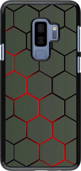 Actual product image PhoneLook Coque Geometric Line red (Samsung Galaxy S9+)