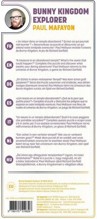 Produktbild Iello siaurapjūklis 1000: Tvistų kolekcija - triušių Karalystės tyrinėtojas (1000 Teile)