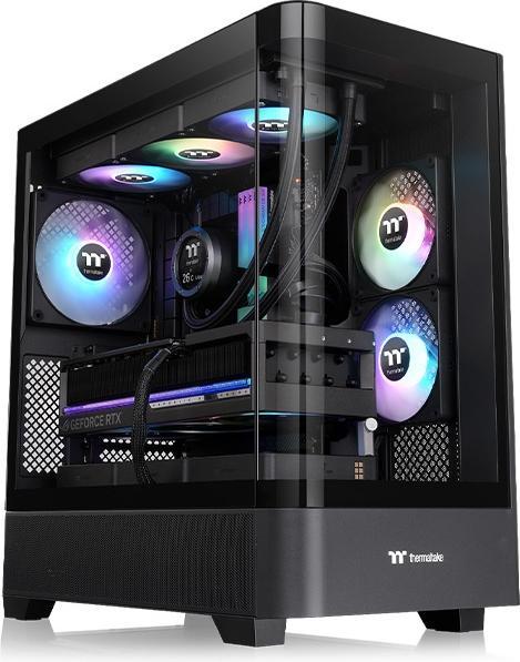 Actual product image Thermaltake Midi View 290 Black (Mini-ITX, mATX, ATX)