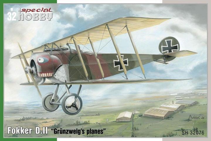 Actual product image Special Hobby Fokker D.II "Grünzweig's Planes