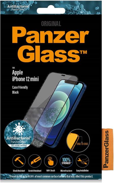 Image du produit PanzerGlass Edge-to-Edge (1 pièce(s), Apple iPhone 12 mini)