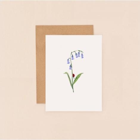 Image du produit Louise Mulgrew Mini - Carte de voeux coccinelle sans texte par