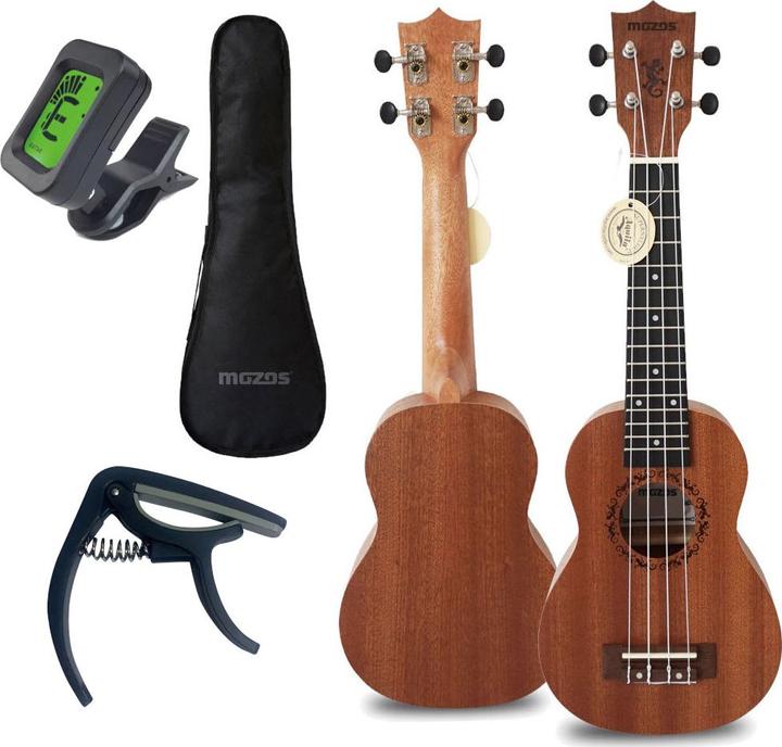 Produktbild Mozo Gecko Sopran-Ukulele-Kit (Sopran, Sopranino)