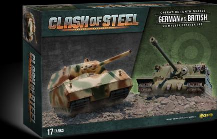 Produktbild Gale Force Nine Clash of Steel Starter: German vs British
