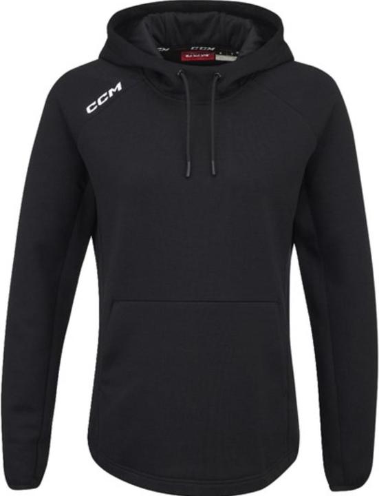 CCM Ladies' hooded jumper (black, S) (S)