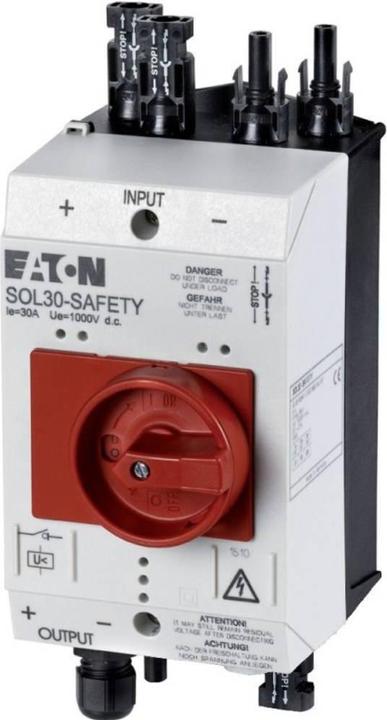 Actual product image Eaton SOL30-SAFETY/2U 144122 230V50Hz Fireman's switch 30A UA