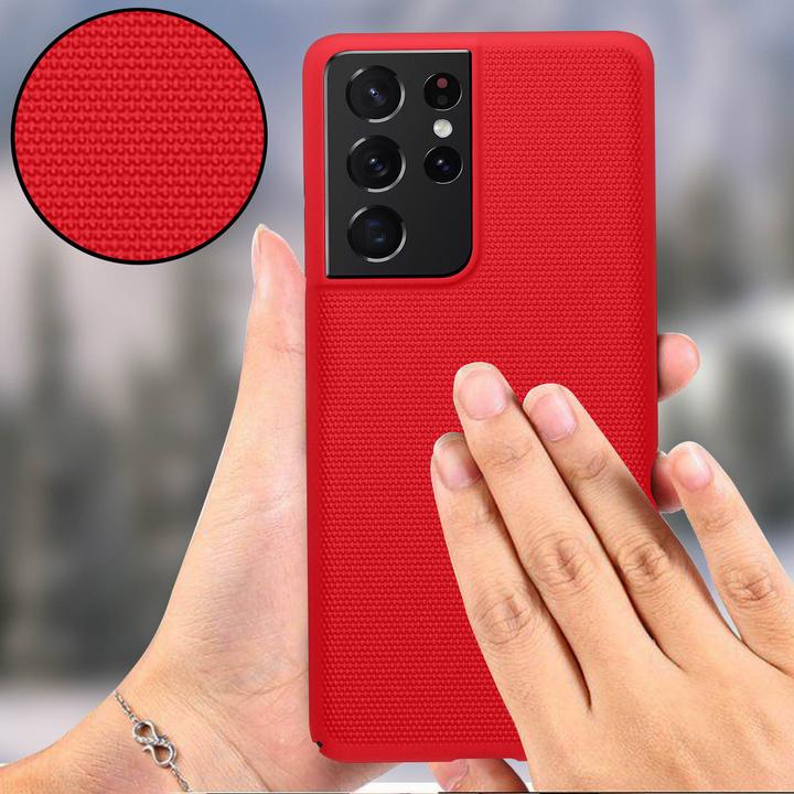 Actual product image Nillkin Super Frosted Shield Series (Samsung Galaxy S21 Ultra)