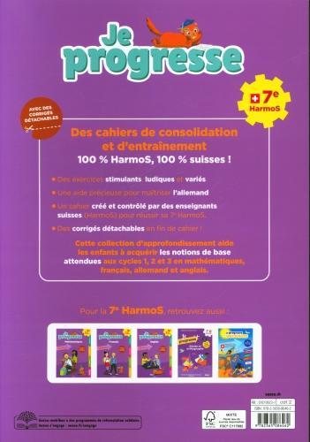 Image du produit Je progresse en Allemand 7ème HarmoS (Français, Dalla Riva Sabina, Knébel Martine, 2022)