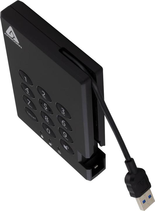 Image du produit Apricorn Aegis Padlock Fortress A25-3PL256-S4000F - 4 To disque dur SSD - externe (portable) (4000 Go)