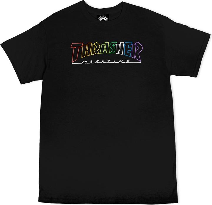 Produktbild Thrasher Outlined Rainbow Mag T-Shirt (S)