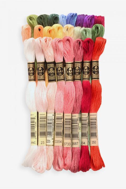 Produktbild DMC Stickgarn Set Flowers (96 m)