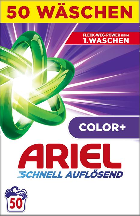 Actual product image Ariel Color+ (50 Washing cycles, Powder)
