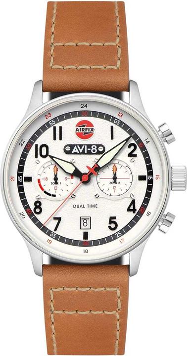 AVI-8 AV-4088-06 Hawker Hurricane Dual-Time (Fliegeruhr)