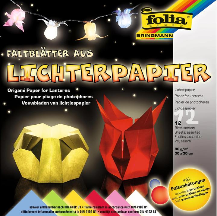 Folia Dépliants en papier léger (80 g/m², 12 x)