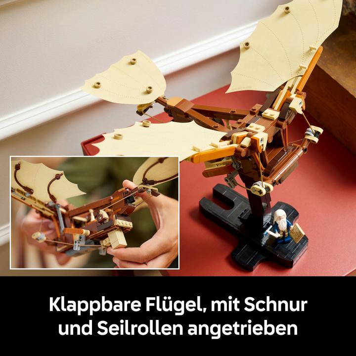 Actual product image LEGO Die Flugmaschine von Leonardo da Vinci (10363, LEGO Icons)