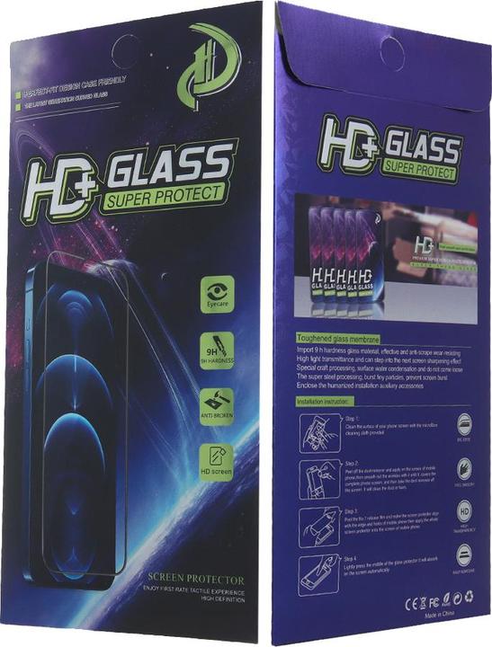 Actual product image OEM Tempered glass 9D for iPhone 16 Plus 6,7" (Apple iPhone 16 Plus)