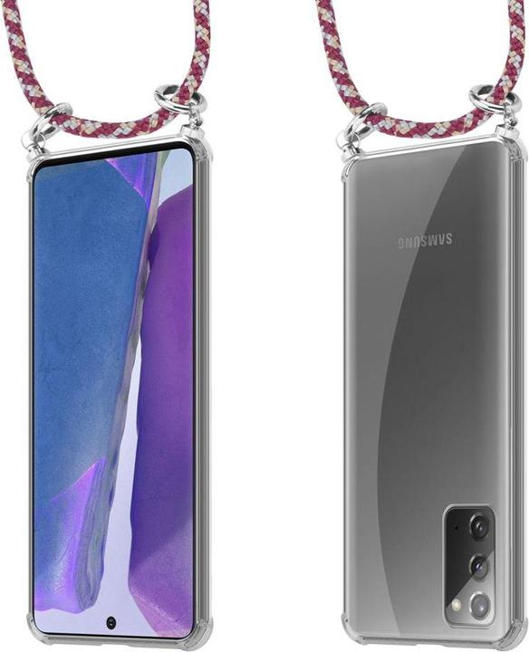Produktbild Cadorabo TPU Handy Kette SILBER Cover