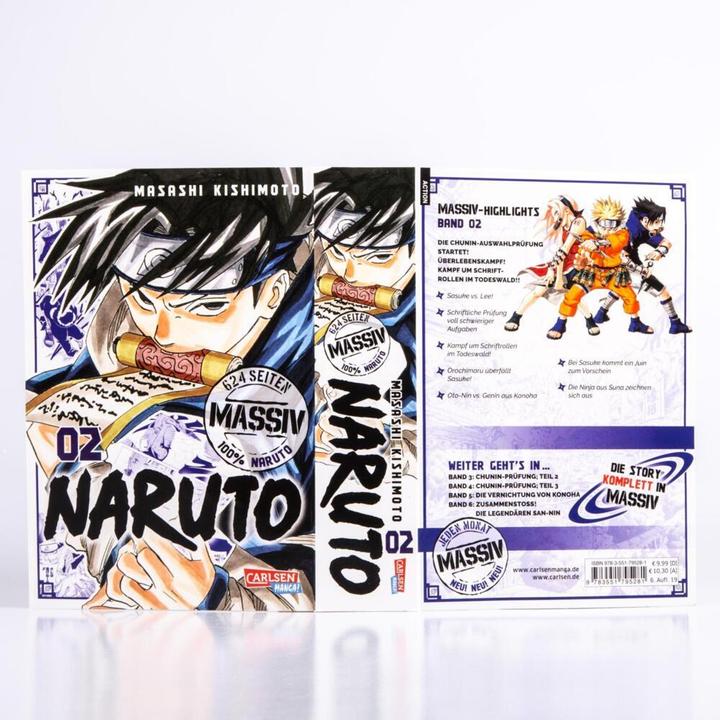 Image du produit NARUTO Massiv 2 (Allemand, Masashi Kishimoto, 2017)